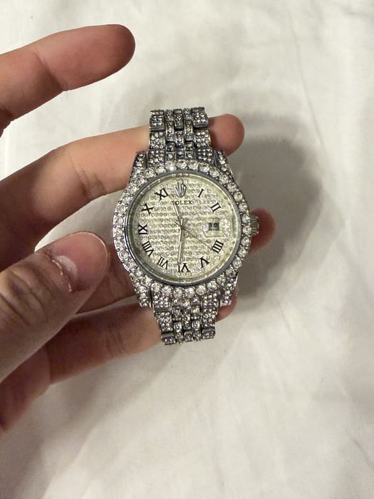 Rolex iced out nou