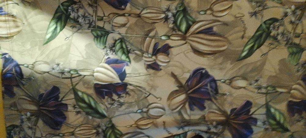 Блуза зимна с цветен принт