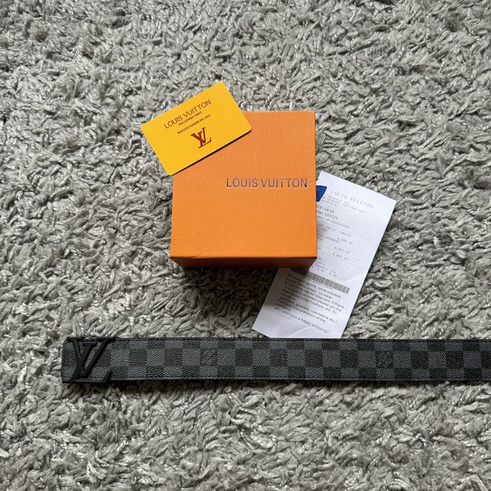 Curea Louis Vuitton Monogram Black 110 CM