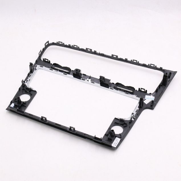 Rama Trim bord navigatie Mib 8 inch Piano Black VW Golf 7 MK7 Negru