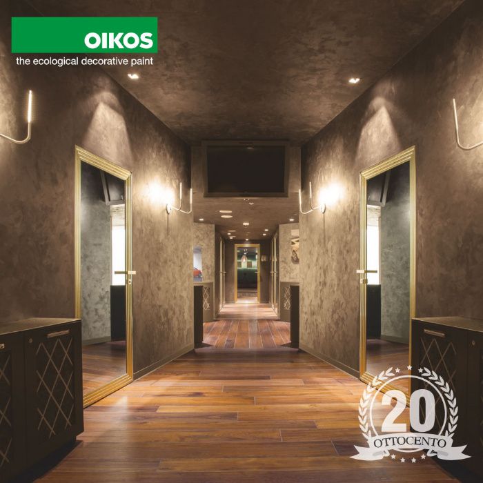 Авторские интерьеры с декоративными покрытиями OIKOS