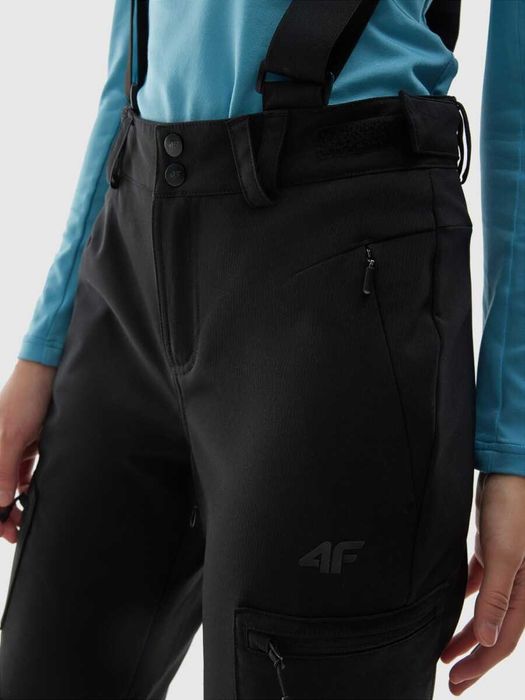 Pantaloni de schi 4F membrana 15000 pentru femei - negri