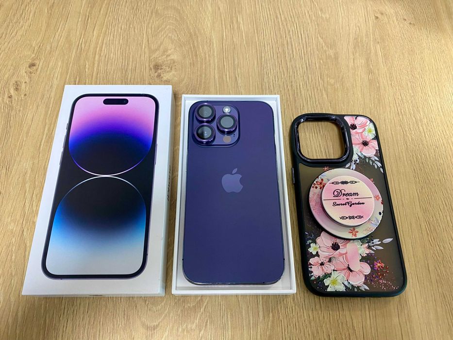 Apple iPhone 14 Pro, 512GB, 6GB RAM, 5G, Deep Purple