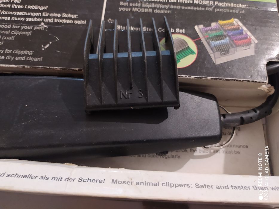 Машинка для стрижки Moser Rex animalline Б/У