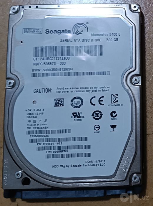HDD va Operatevniy xotira