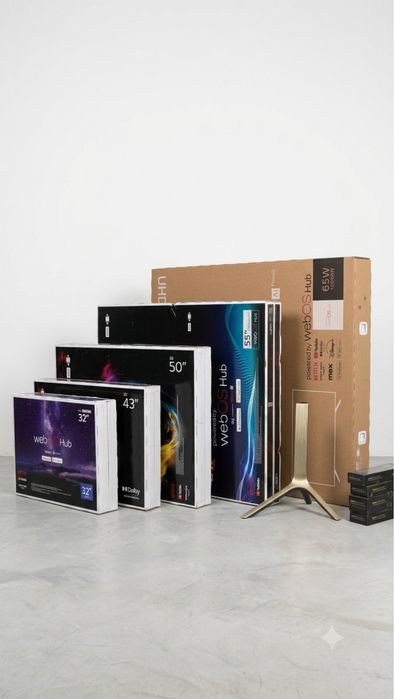 Арзан бағада WebOS Smart TV теледидарлары