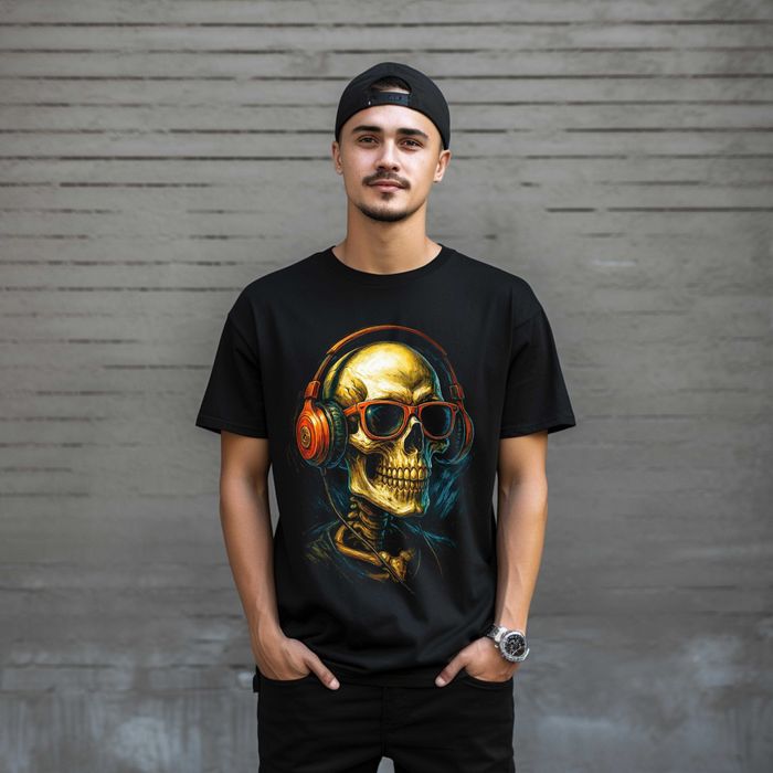 Интересни мъжки тениски в черно