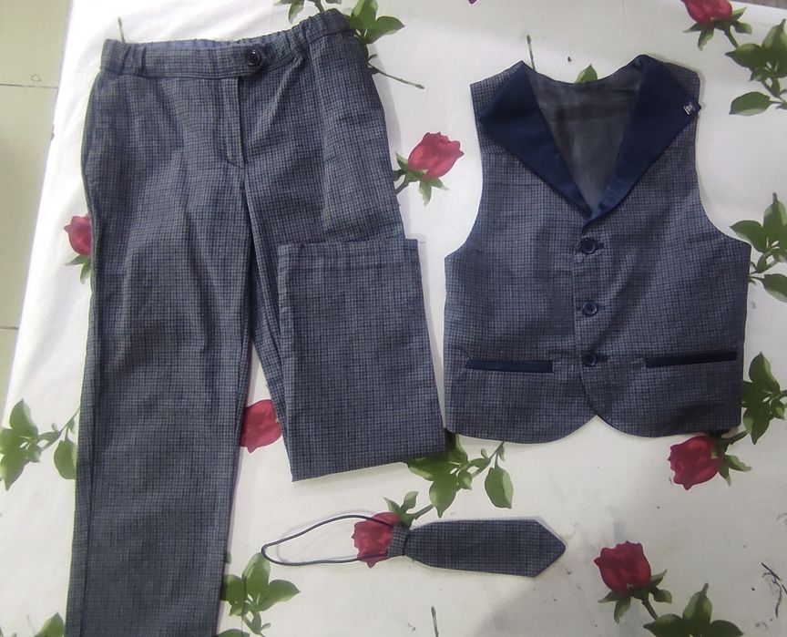 Брюки с желеткой