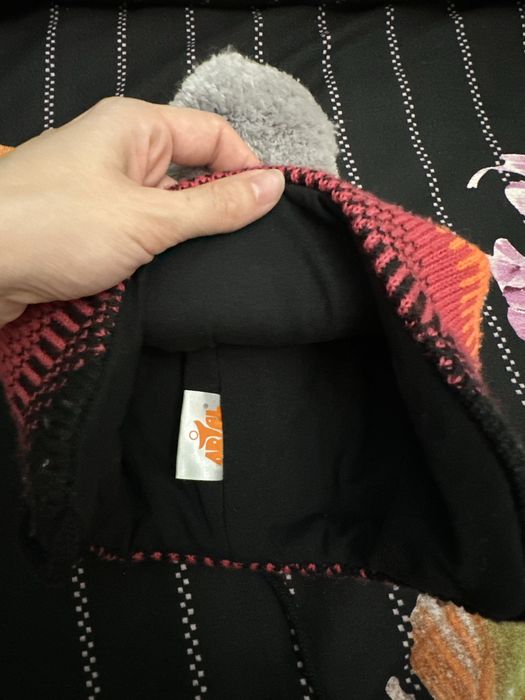 Шапка теплая на девочку