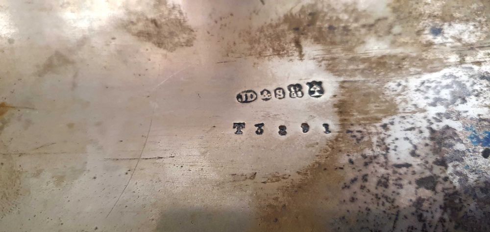 Посребрен антикварен оливерник от Великобритания