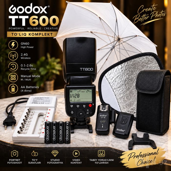 Godox TT 600 komplekt