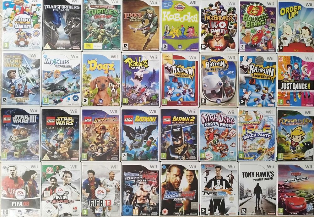[NINTENDO Wii] 140 игри -  ТОП издания! Mario/Spiderman/Zelda/Marvel