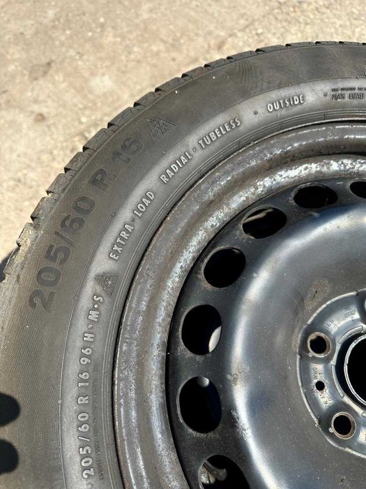 Anvelope iarna Continental 205/60 R16 96H XL  + Jante tabla
