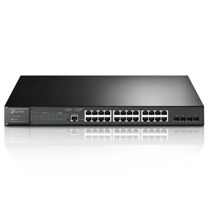 # 28port TPLink SG3428MP PoE+ Omada 384W Управляемый Гигабитный Свич