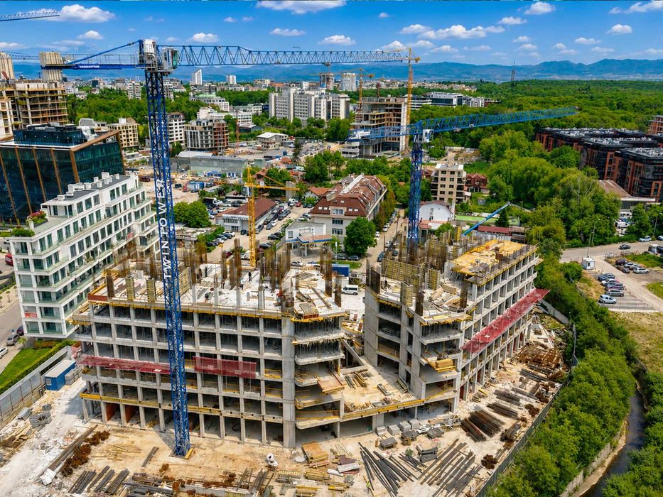 5-Стаен Южен в Twin Tower Branded Residence 15-ти Етаж Към Витоша - ул. Сребърна 28, София