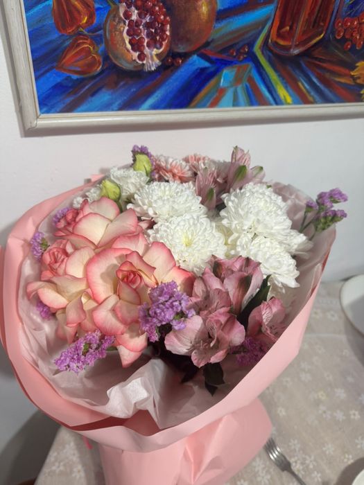 Продам свежий букет за 3000