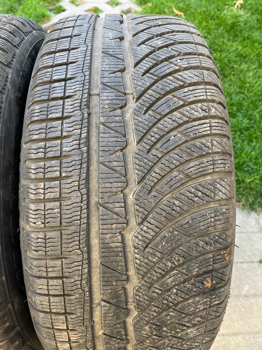 Продавам 4 броя зимни гуми Michelin alpin 245/50/18 RFT