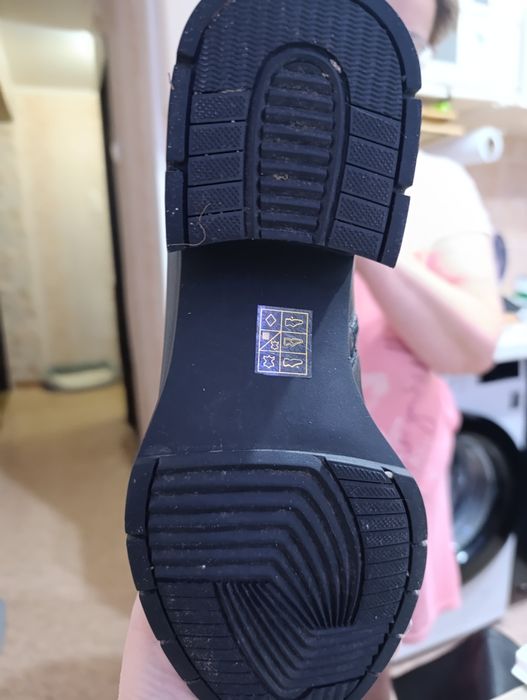 Сапоги зимние кожа