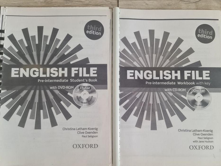 English File 1,3,4 части