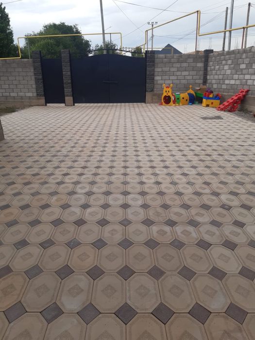 Укладка брусчатки