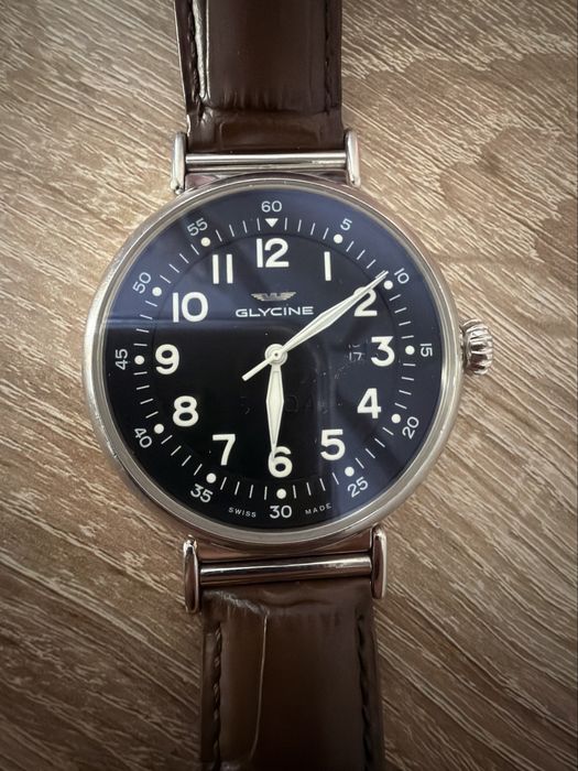 Ceas Glycine Automatic GL224 – Safir, Open Back, Mecanic – Stare foarte bună