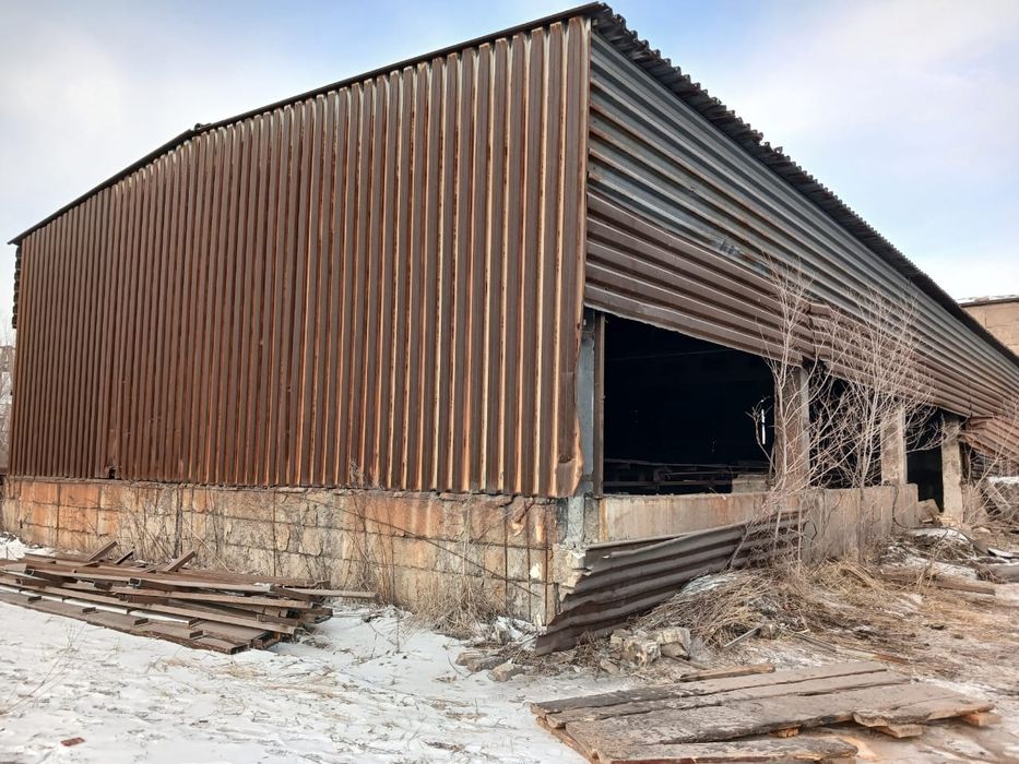 Продам ангар длина 36