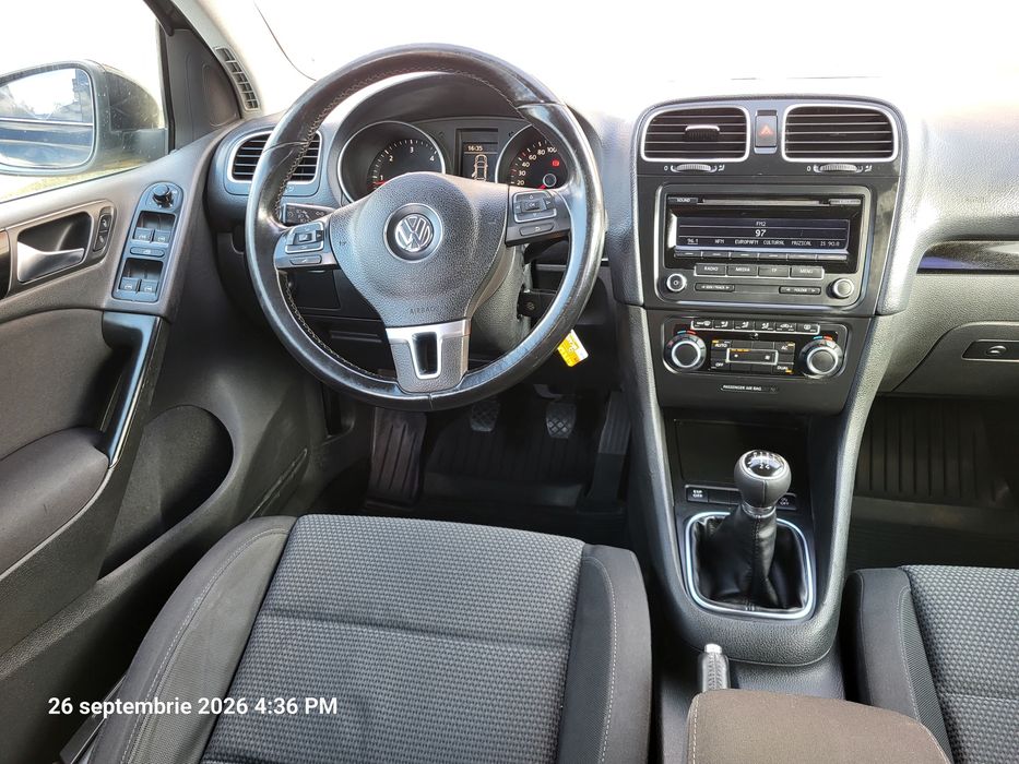 Vw golf6, an fabricație 2010, motor 1,6 diesel-105 CP