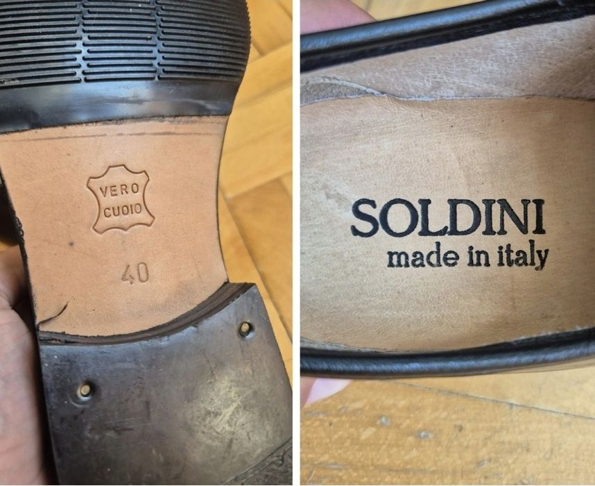 Pantofi eleganți exclusivisti Soldini Italy - 40 (NOI)