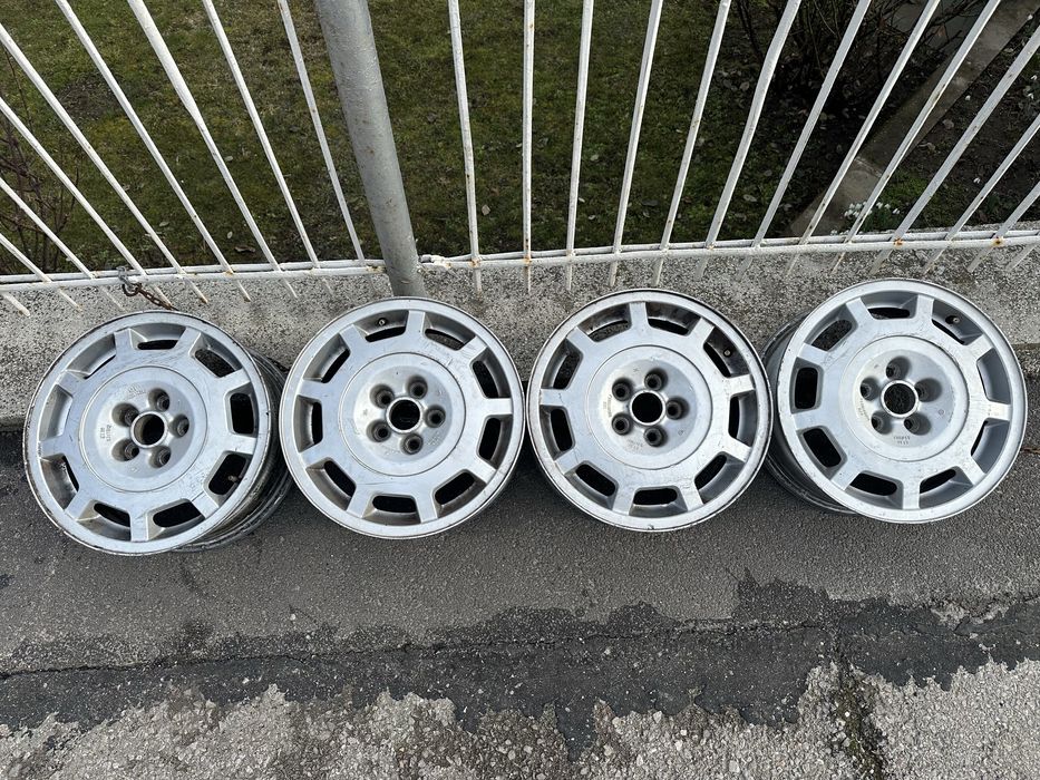 Продавам 4бр джанти 15 ки 5х100 централен отвор 57.1мм