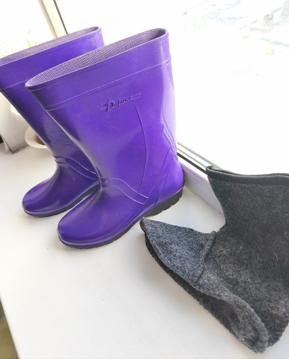 Резиновые сапоги