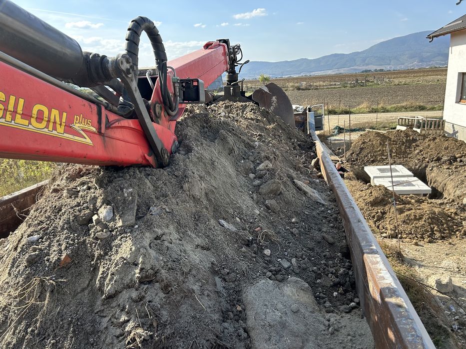 Moloz-Betoane-Resturi demolari Autoincarcare Macara graifer 3-14mc