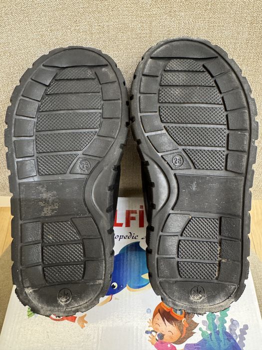 Детские кожаные сапоги