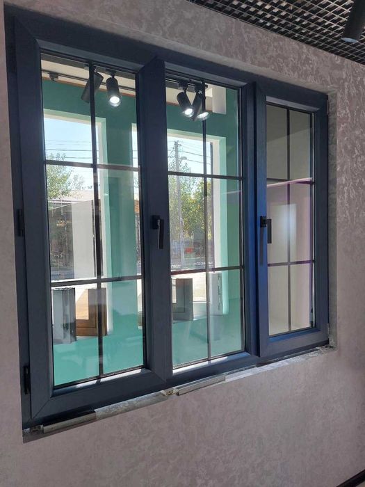 Пластиковые термо окна, двери, витражи, перегородки. Цена за 1 кв.м.