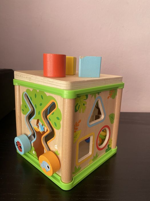 Дидактически бебешки куб