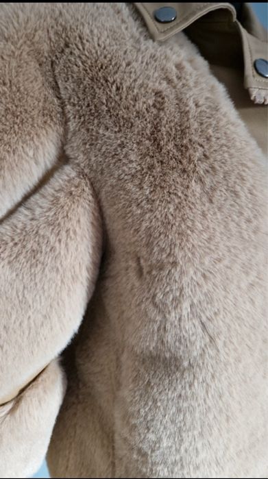 Geaca biker de blana