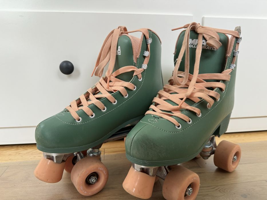 Patine cu rotile (role) Impala Rollerskates, Culoare verde, Marimea 39