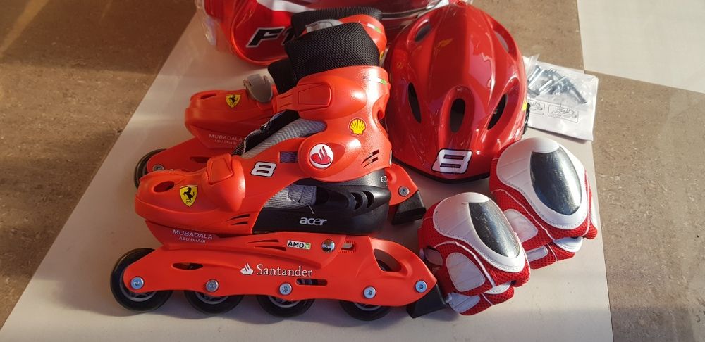 Role reglabile nr.35-38, Saica, model deosebit Scuderia Ferrari