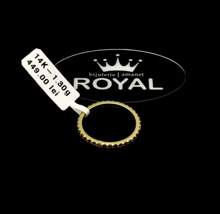 Bijuteria Royal inel din aur 14k 1.30 gr