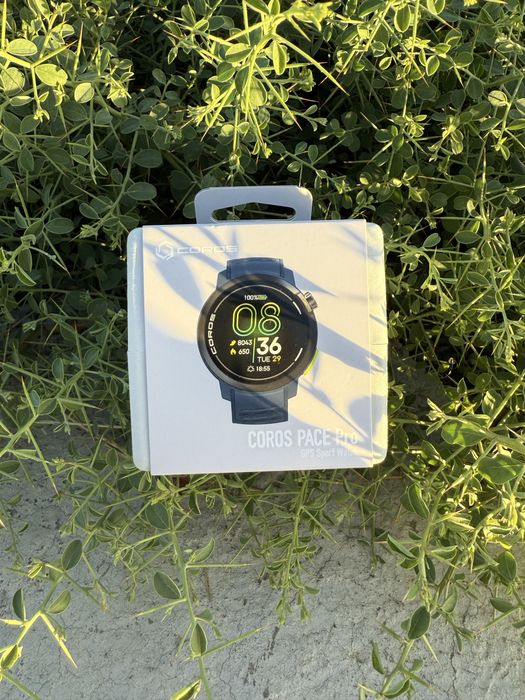 Coros pace pro grey blue Black