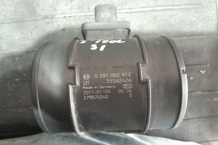 Debitmetru aer 0281002912 / 55562426 0281002912 / 55562426 Opel Astra