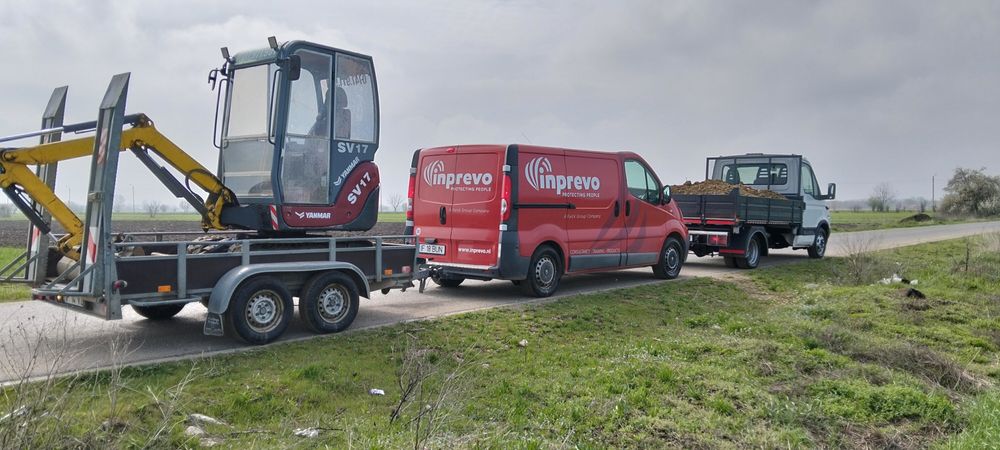 Transport nisip,pietriș, piatra pt drenaj 16/32