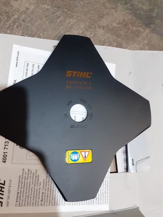 Cutite Panze Motocoasa Stihl Originale din italia