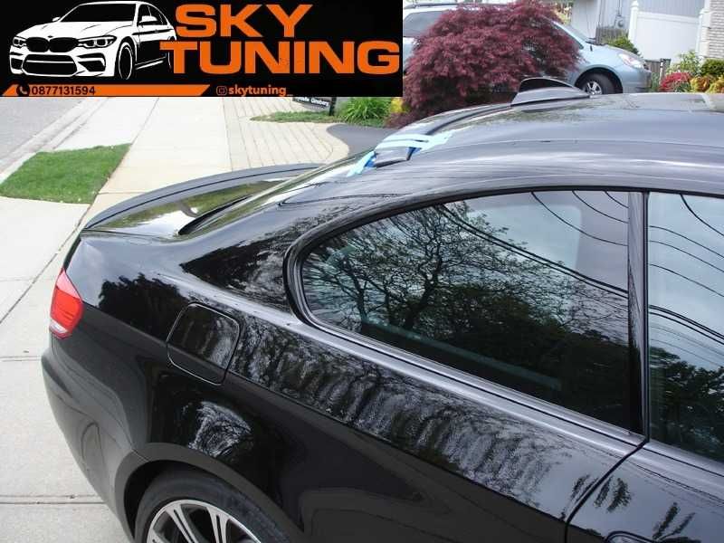 Bmw e92 спойлер задно / сенник стъкло Бмв е92 лип задно стъкло крило