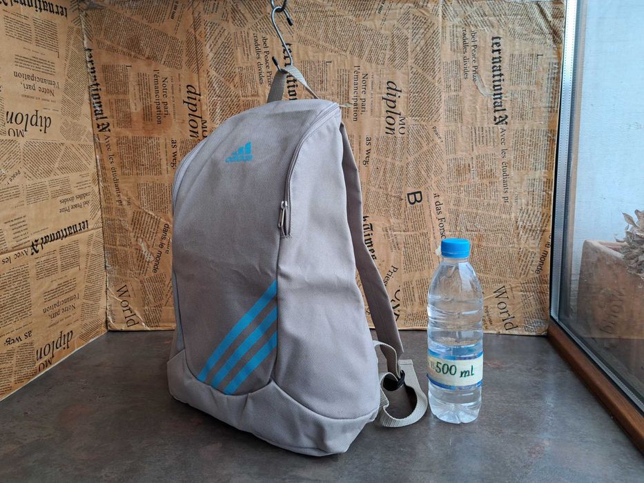 раница Adidas-Нова!бежова,текстилна чанта,адидас
