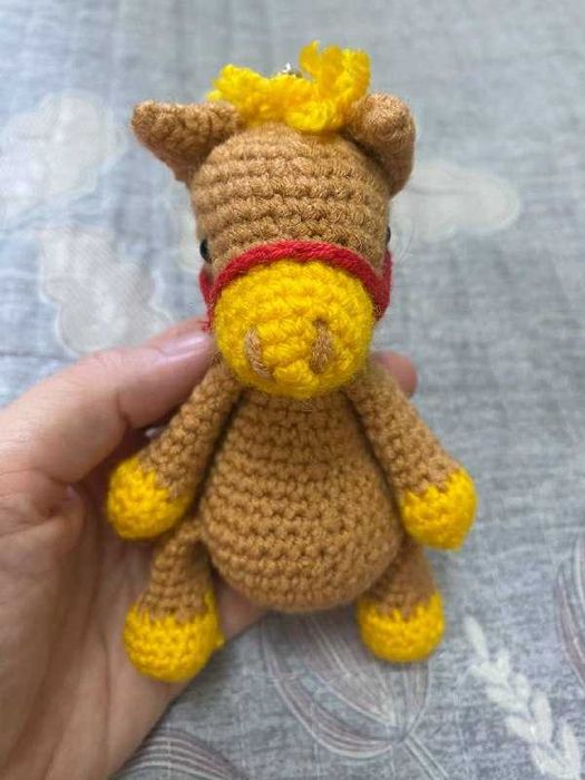 Лошадь Вязаная игрушка