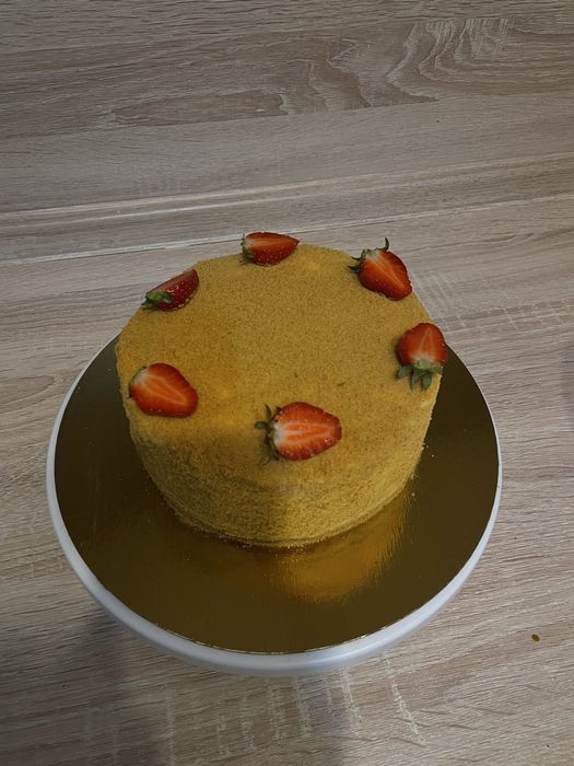 Торт «Медовик».