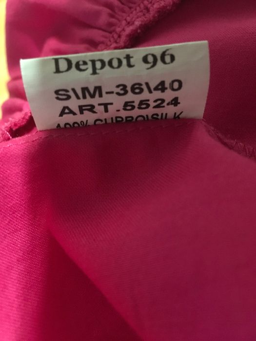 Rochie dama eleganta, roz fucsia, de la firma Depot 96