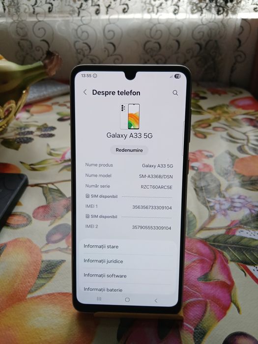 Samsung A33 5g impecabil