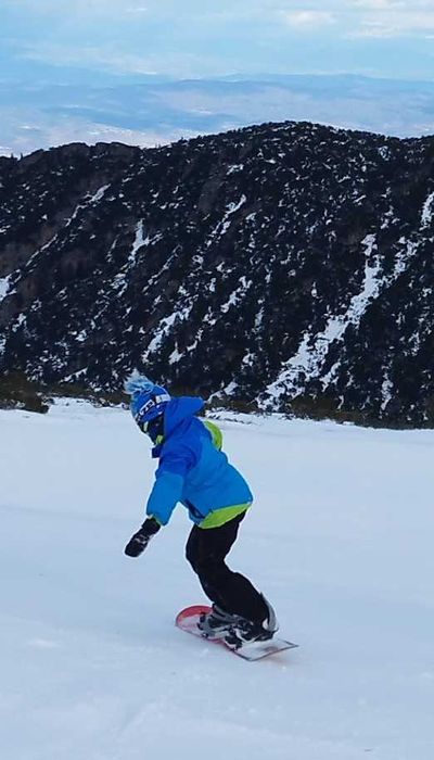 Комплект -160лв Сноуборд 125cm с автомати и обувки Nidecker 38