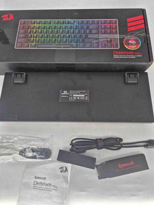 Tastatura Mecanica Redragon K556 Dharma TKL RGB - Resigilat